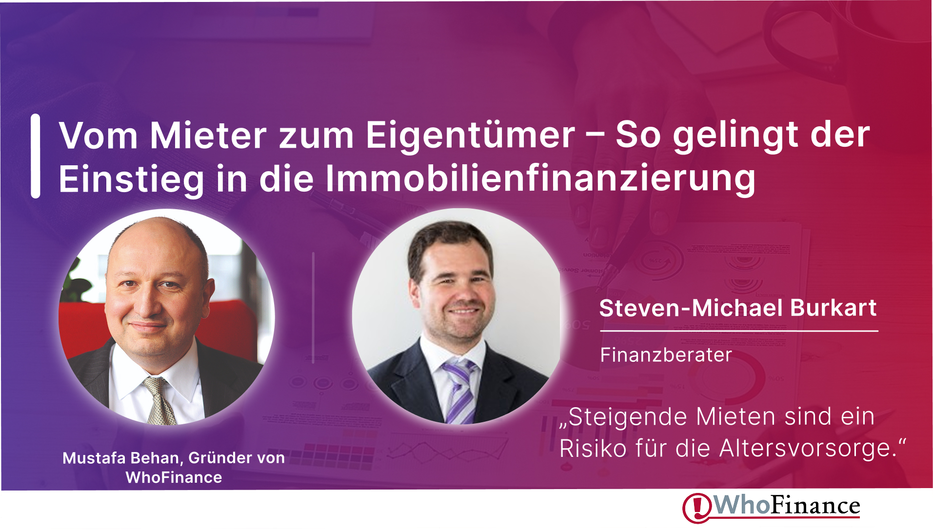 Video: Vom Mieter zum Eigentümer: So gelingt die Vorbereitung auf die erste Immobilie | Steven Michael Burkart
